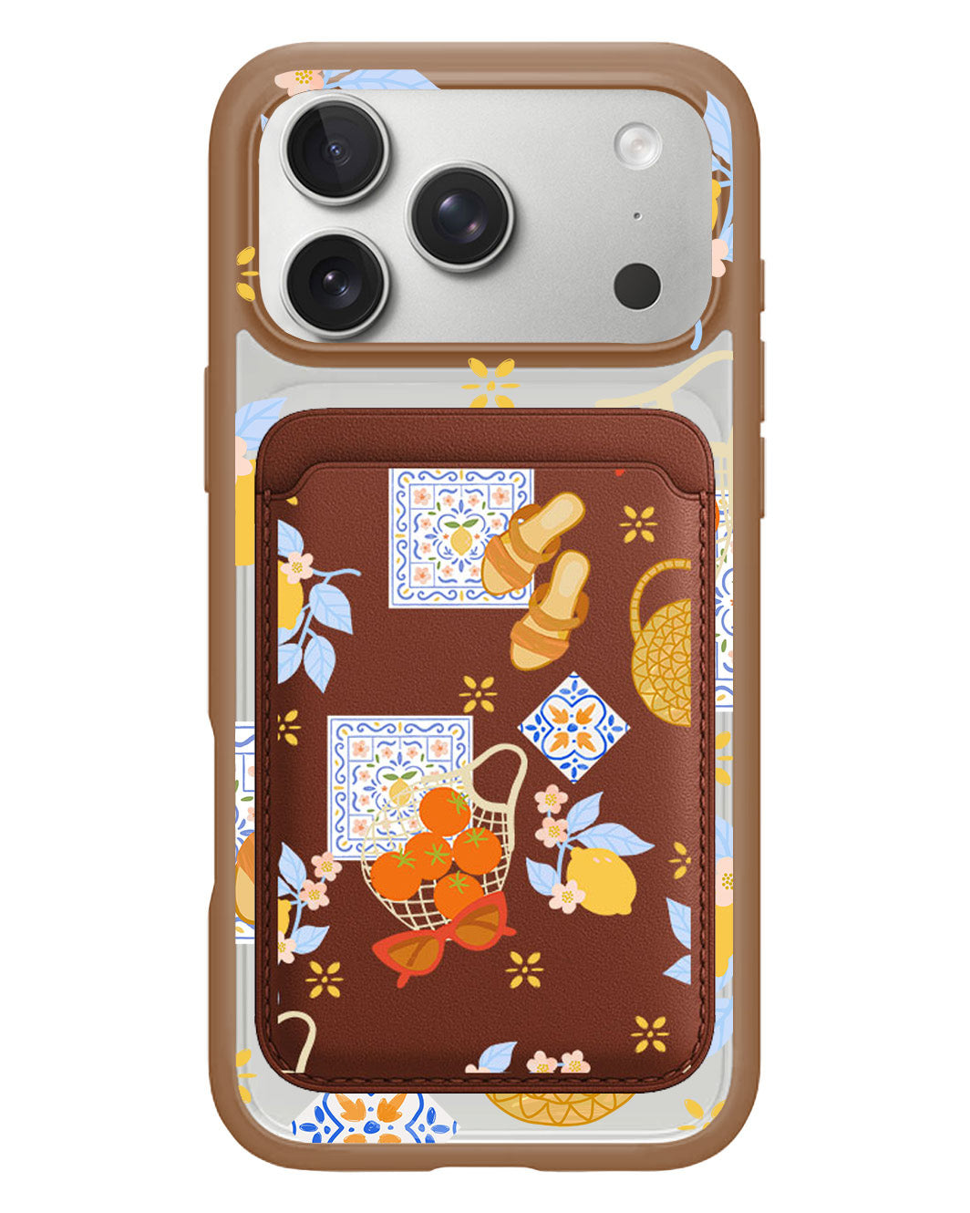 iPhone Magnetic Wallet Case - Santorini