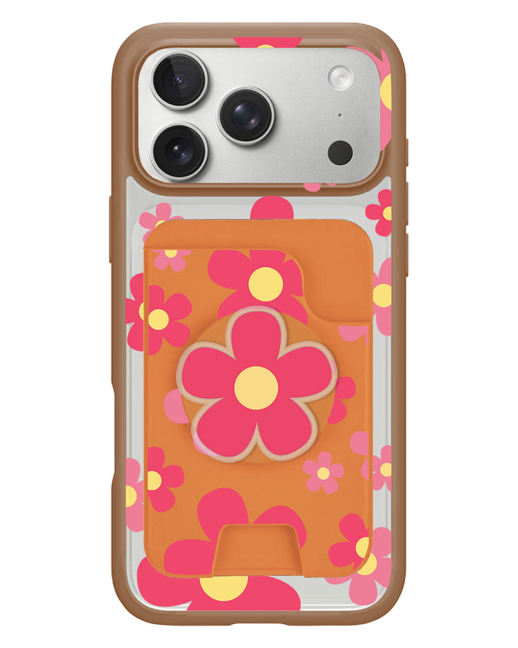 iPhone Magpop Wallet - Daisy Blush