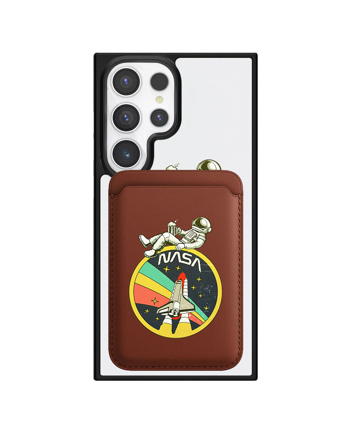 Android Magnetic Wallet Case - Nasa