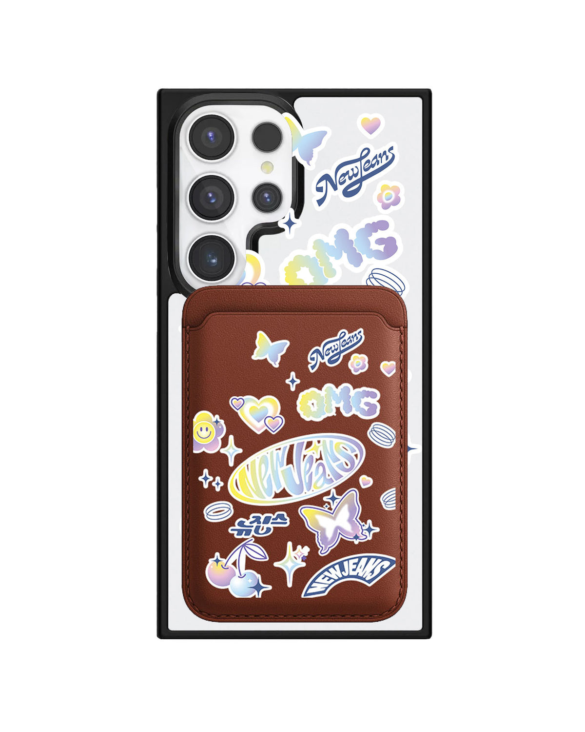 Android Magnetic Wallet Case - NewJeans OMG 1.0