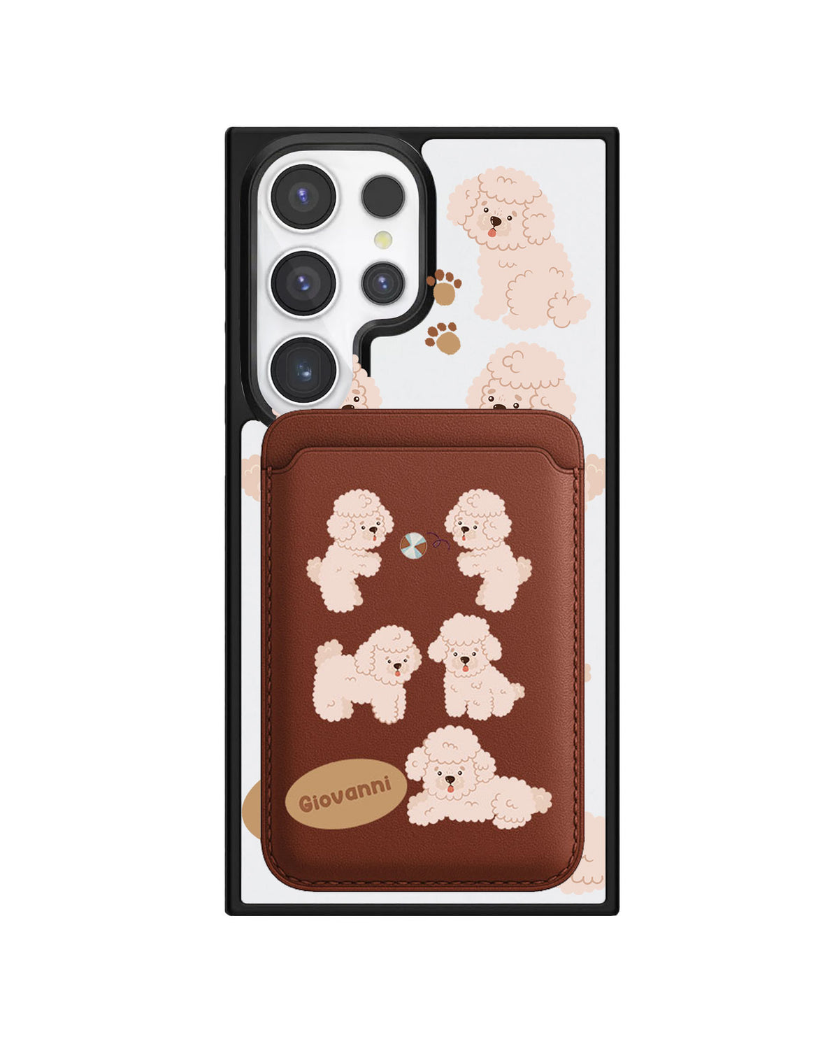 Android Magnetic Wallet Case - Poodle Squad 2.0
