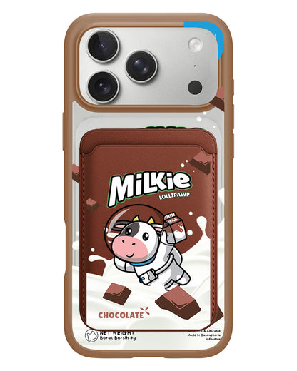 iPhone Magnetic Wallet Case - Milkie