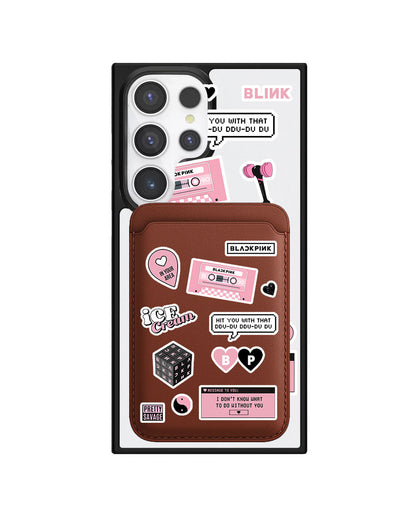 Android Magnetic Wallet Case - Blackpink Sticker Pack