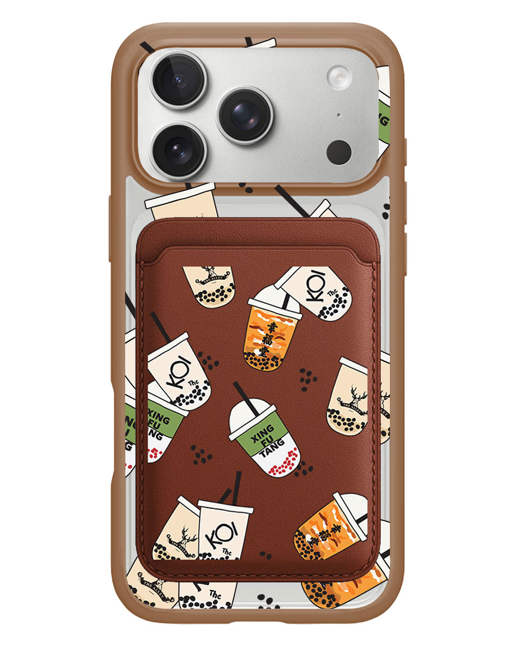 iPhone Magnetic Wallet Case - Boba 1