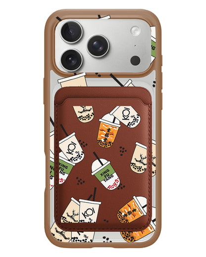 iPhone Magnetic Wallet Case - Boba 1