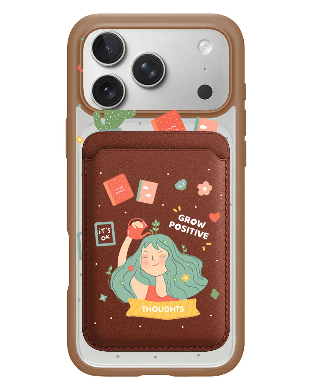 iPhone Magnetic Wallet Case - Grow