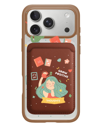 iPhone Magnetic Wallet Case - Grow