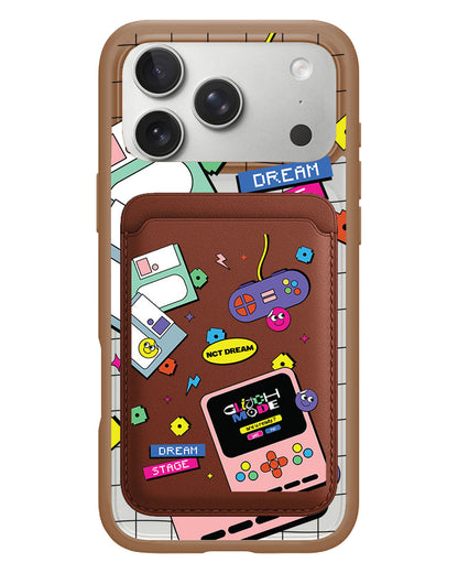 iPhone Magnetic Wallet Case - NCT Glitch Mode