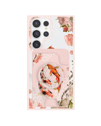 Android Magpop Wallet - Oil Painting Koi