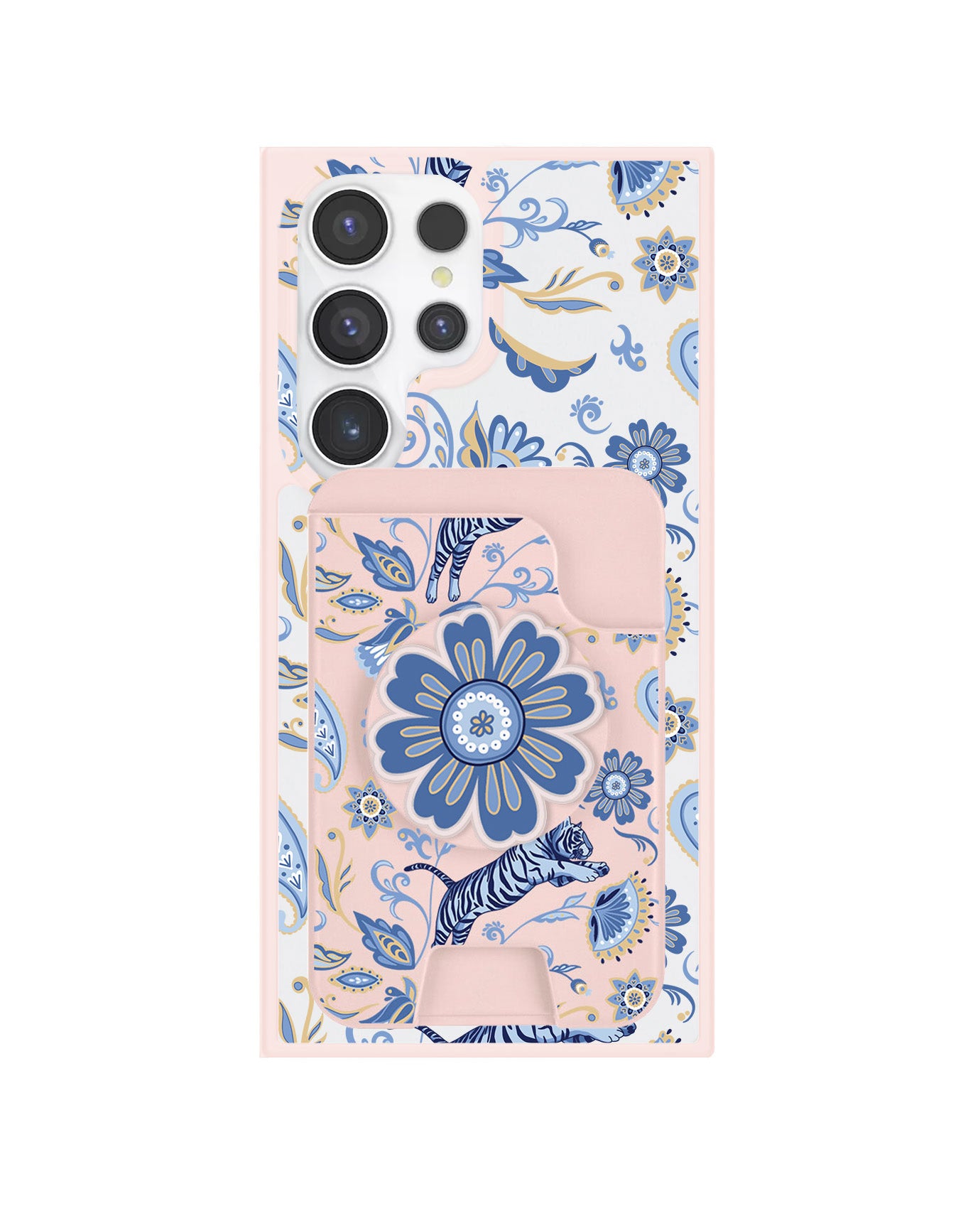 Android Magpop Wallet - Tiger & Floral 1.0