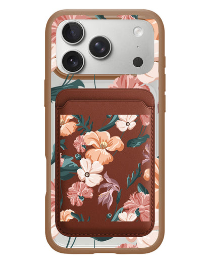 iPhone Magnetic Wallet Case - Botanical Garden 1.0