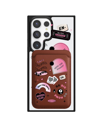 Android Magnetic Wallet Case - Enhyphen Sticker Pack