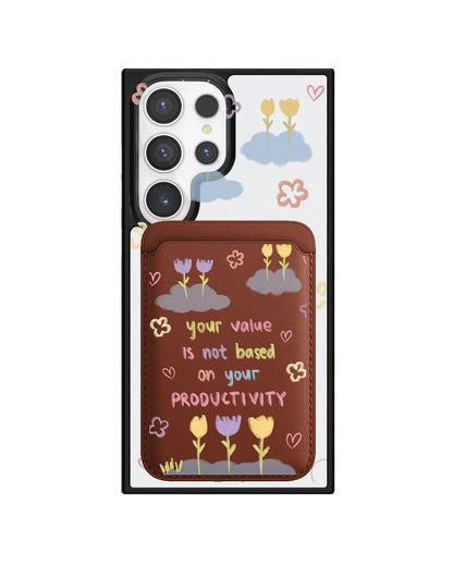 Android Magnetic Wallet Case - Positive Energy