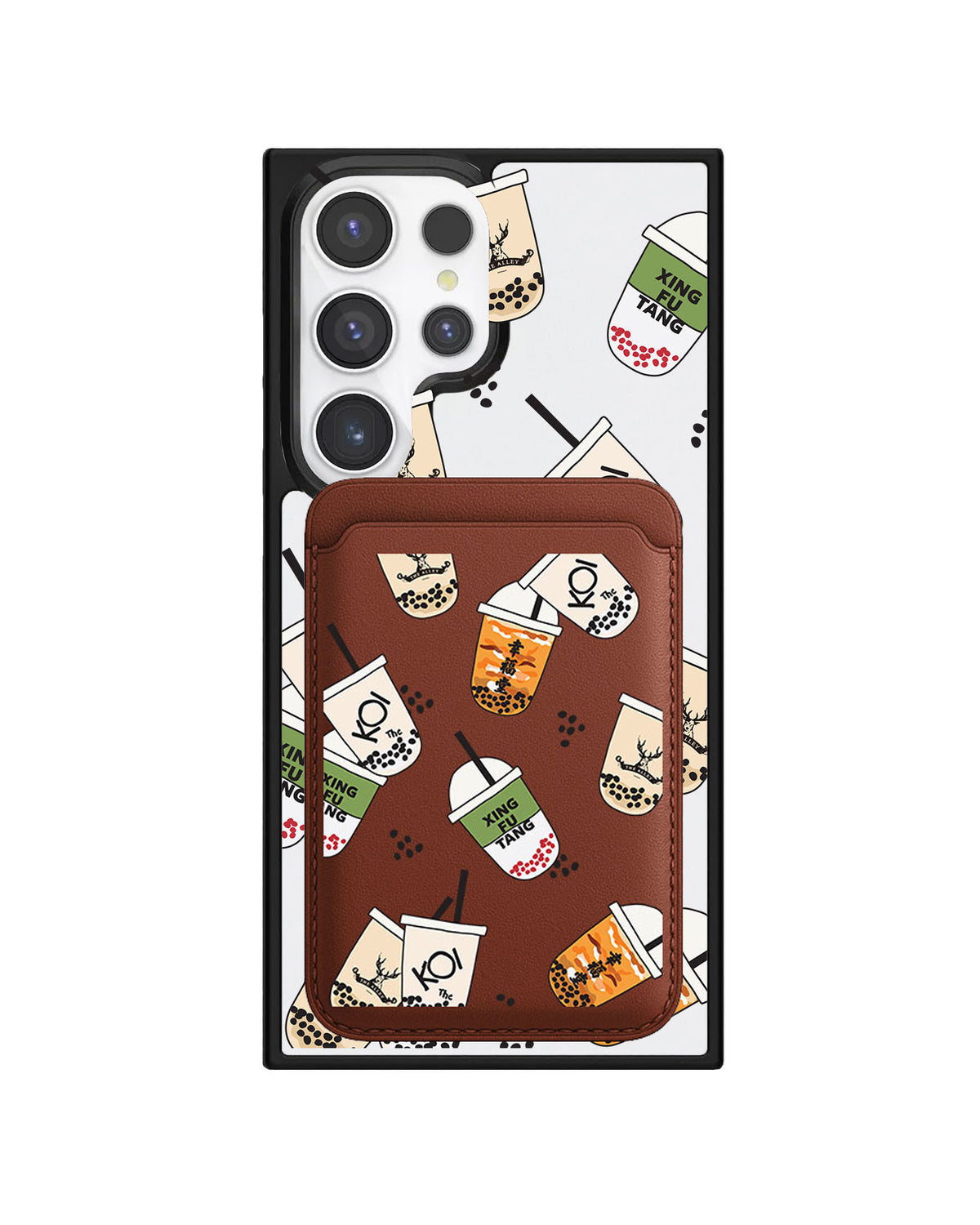 Android Magnetic Wallet Case - Boba 1