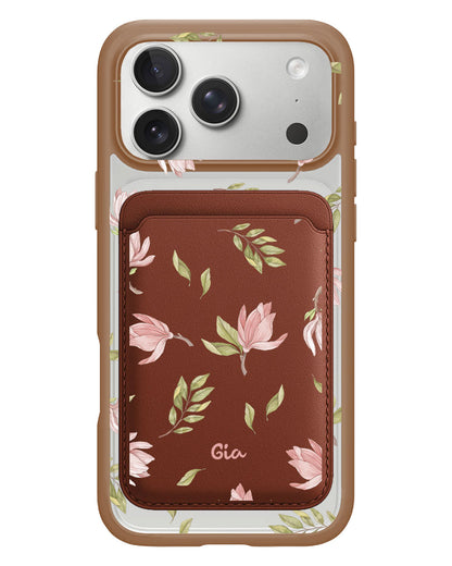 iPhone Magnetic Wallet Case - Azalea