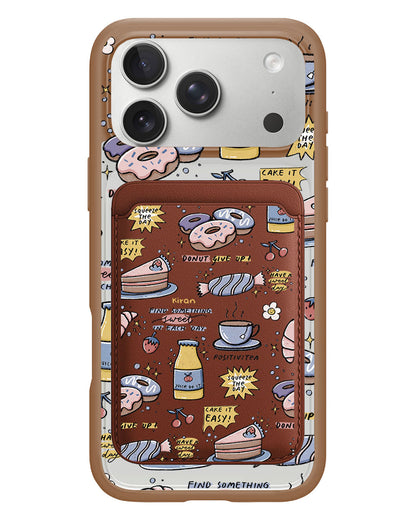 iPhone Magnetic Wallet Case - Sweets