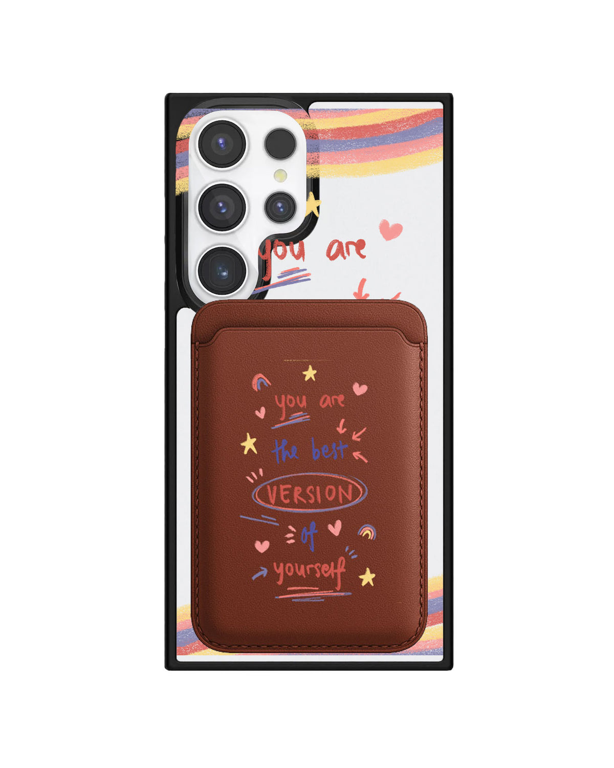 Android Magnetic Wallet Case - Love Yourself