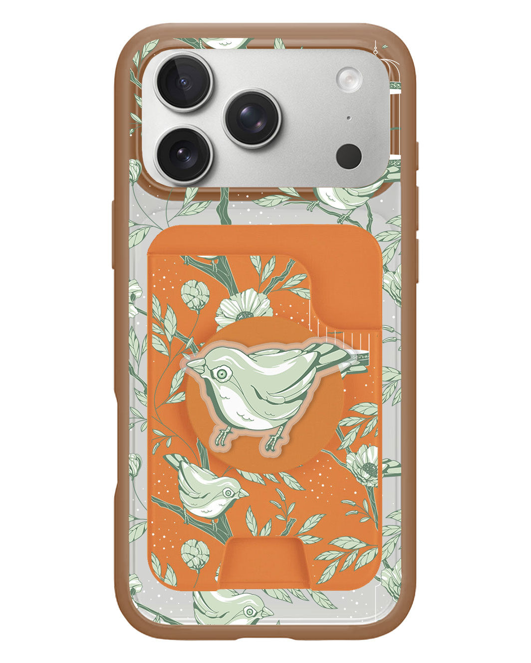 iPhone Magpop Wallet - Lovebird Monochrome 4.0