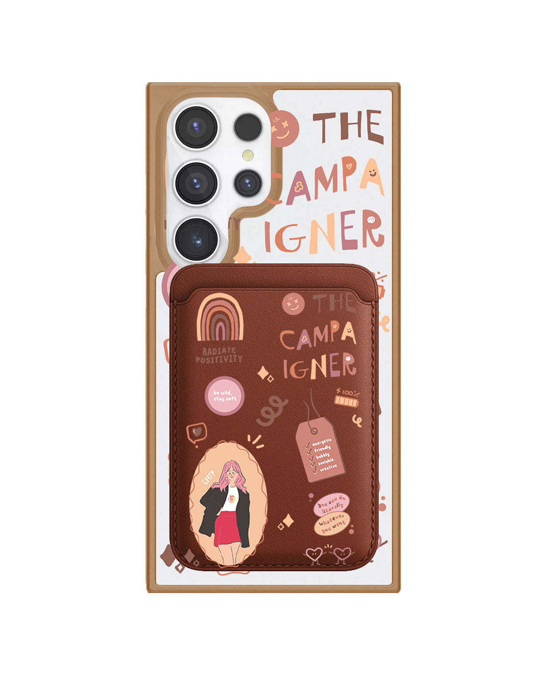 Android Magnetic Wallet Case - ENFP
