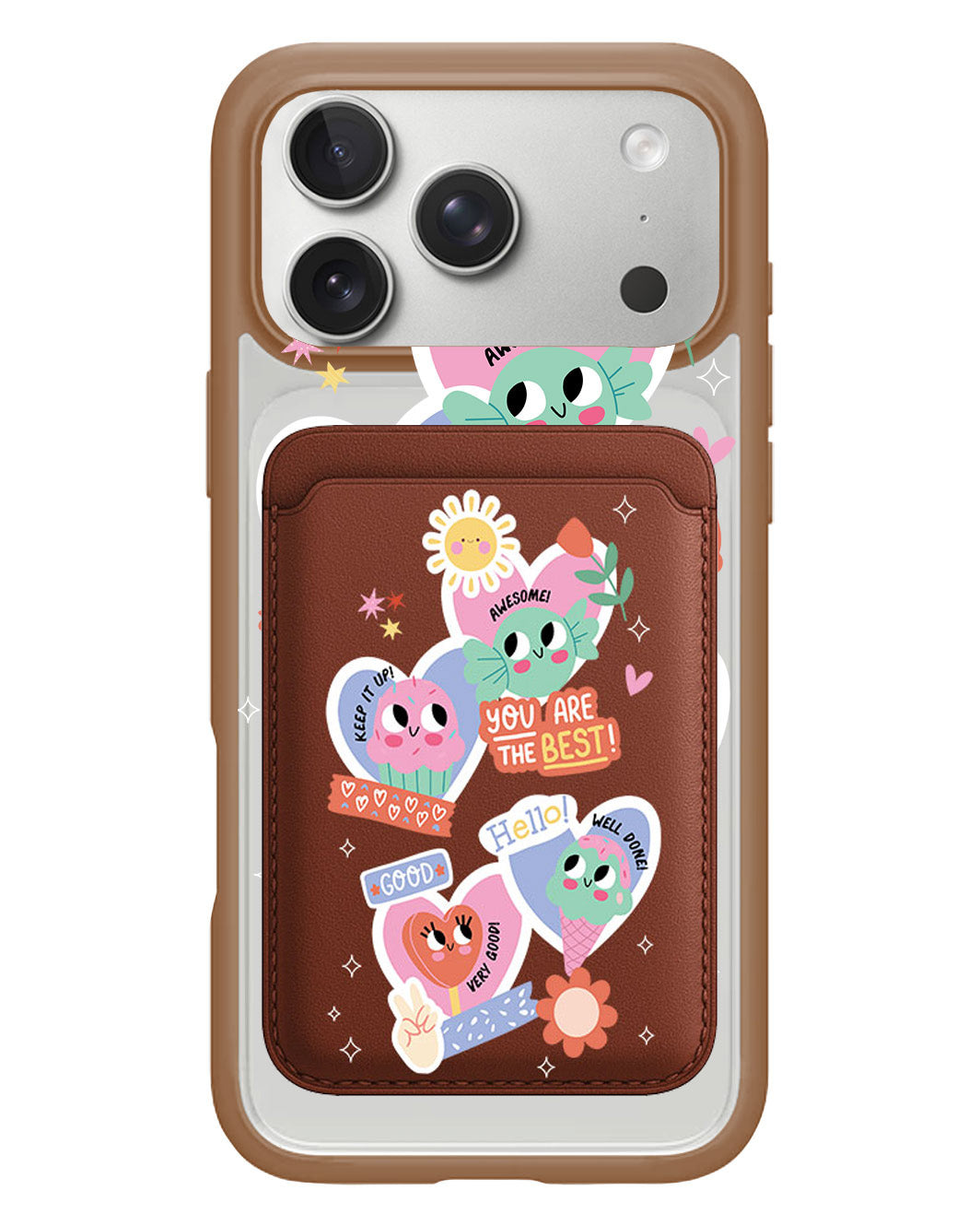 iPhone Magnetic Wallet Case - Dessert Party