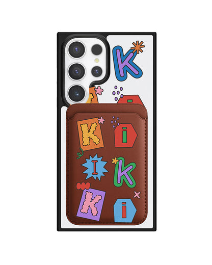 Android Magnetic Wallet Case - Adorable Monogram