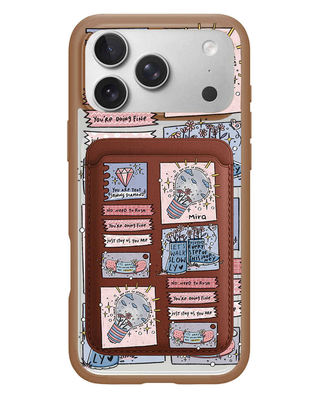iPhone Magnetic Wallet Case - Shine
