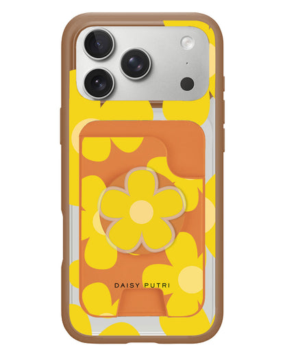 iPhone Magpop Wallet - Daisy Sunshine