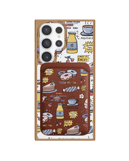 Android Magnetic Wallet Case - Sweets