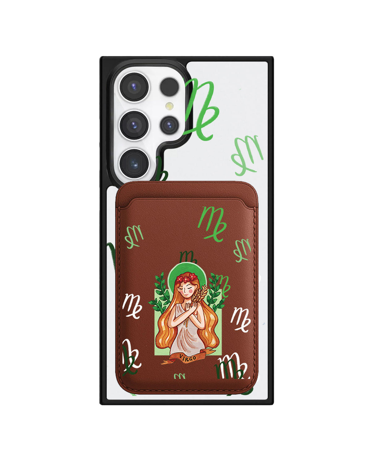 Android Magnetic Wallet Case - Virgo