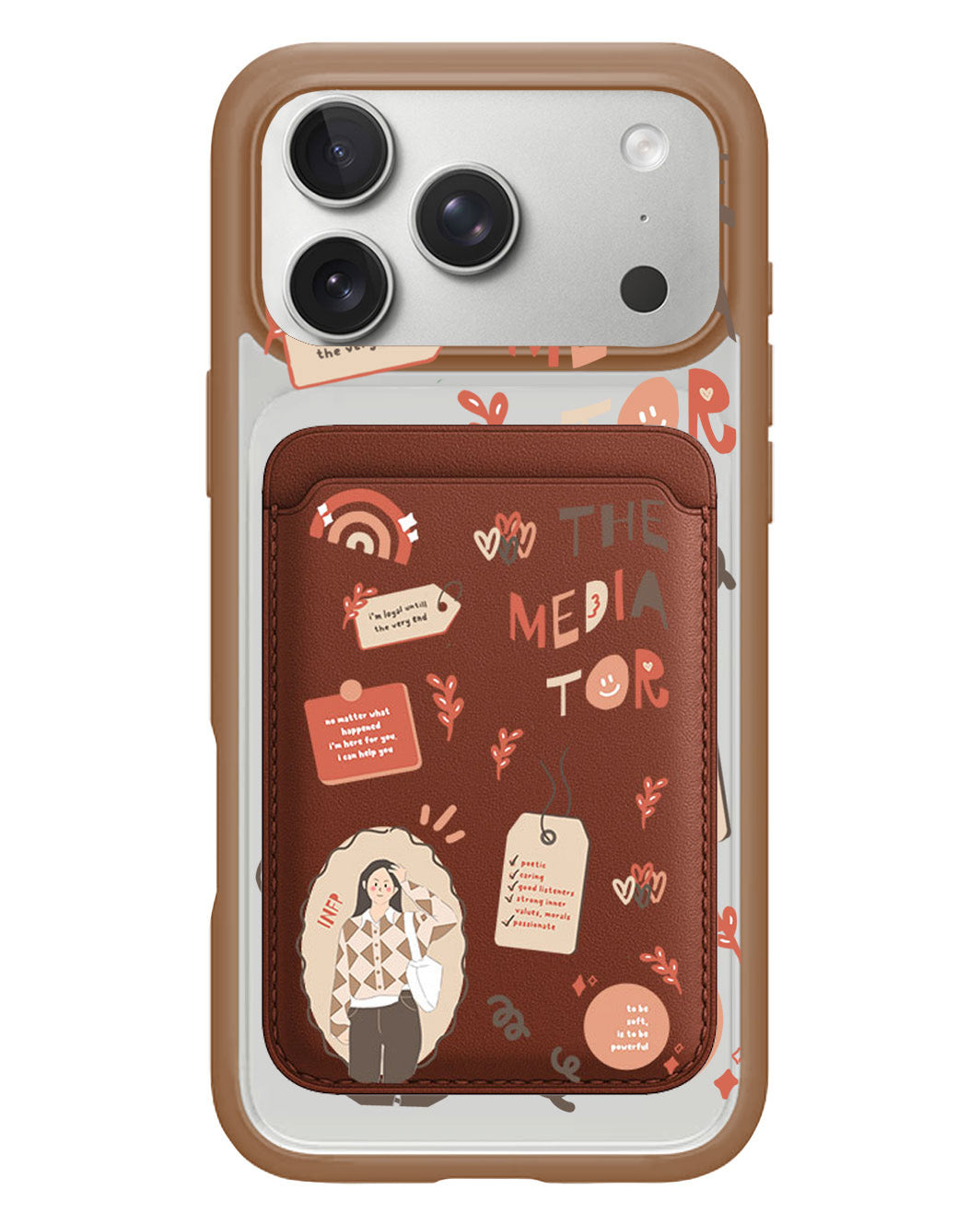 iPhone Magnetic Wallet Case - INFP