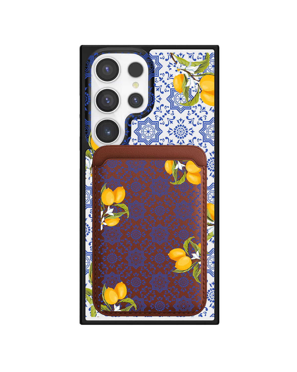 Android Magnetic Wallet Case - Majolica Sicily