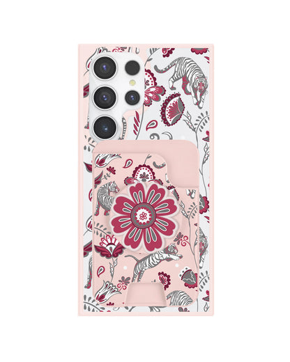 Android Magpop Wallet - Tiger & Floral 6.0