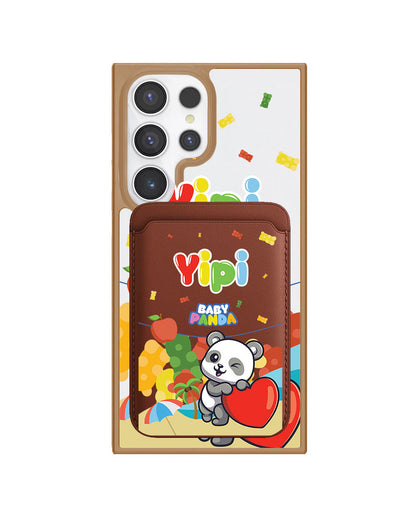 Android Magnetic Wallet Case - Yipi Baby Panda