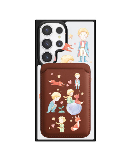 Android Magnetic Wallet Case - Little Prince & Fox