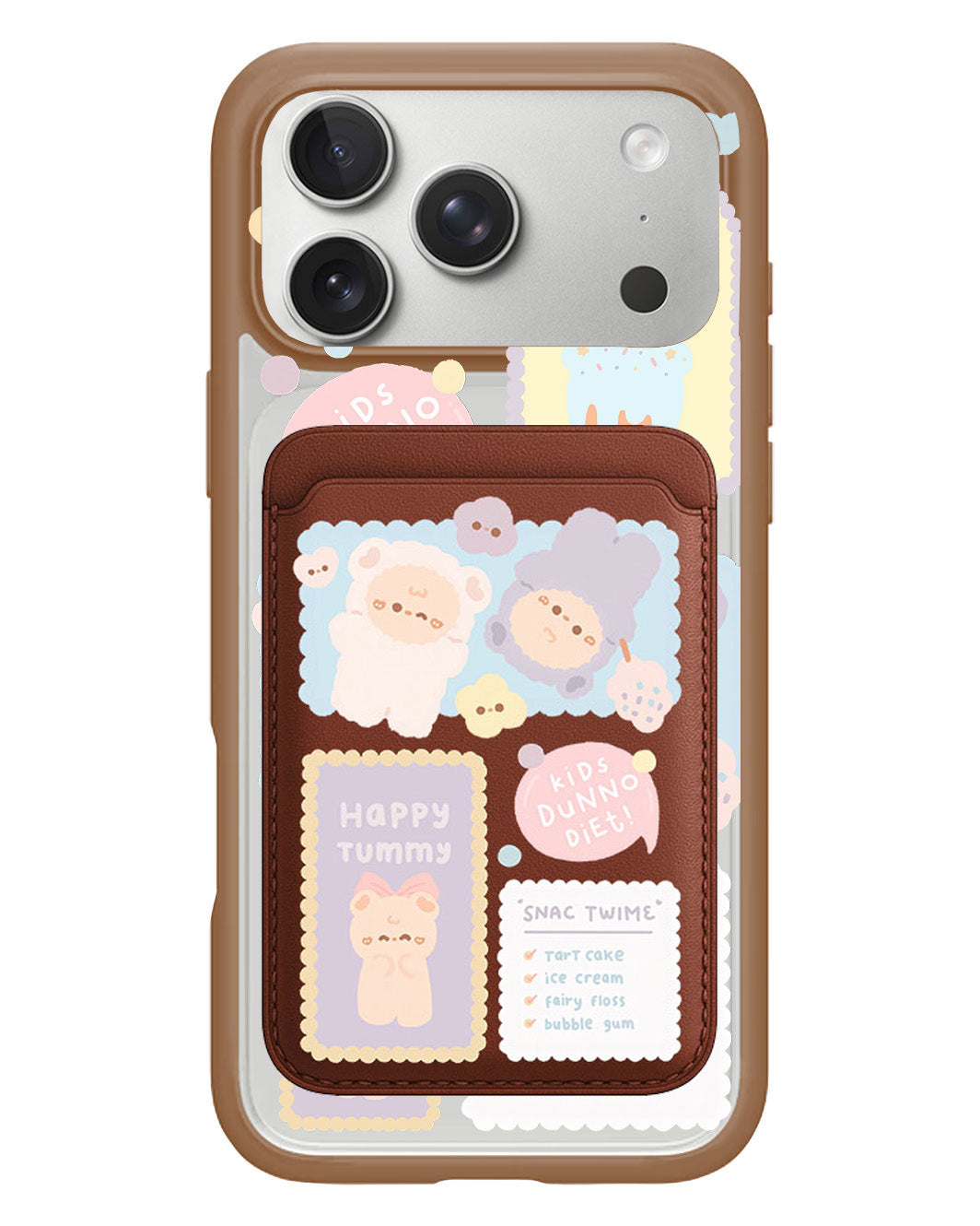 iPhone Magnetic Wallet Case - Sweets Heaven