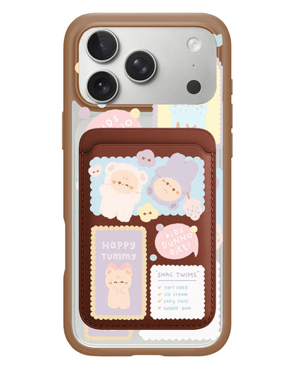 iPhone Magnetic Wallet Case - Sweets Heaven