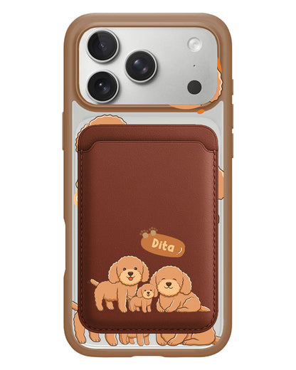 iPhone Magnetic Wallet Case - Poodle Squad 4.0
