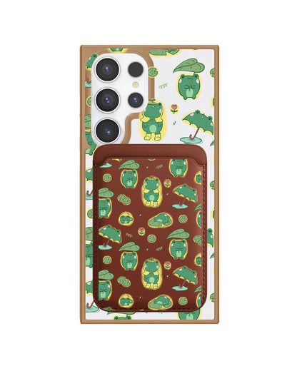 Android Magnetic Wallet Case - Happy Rain