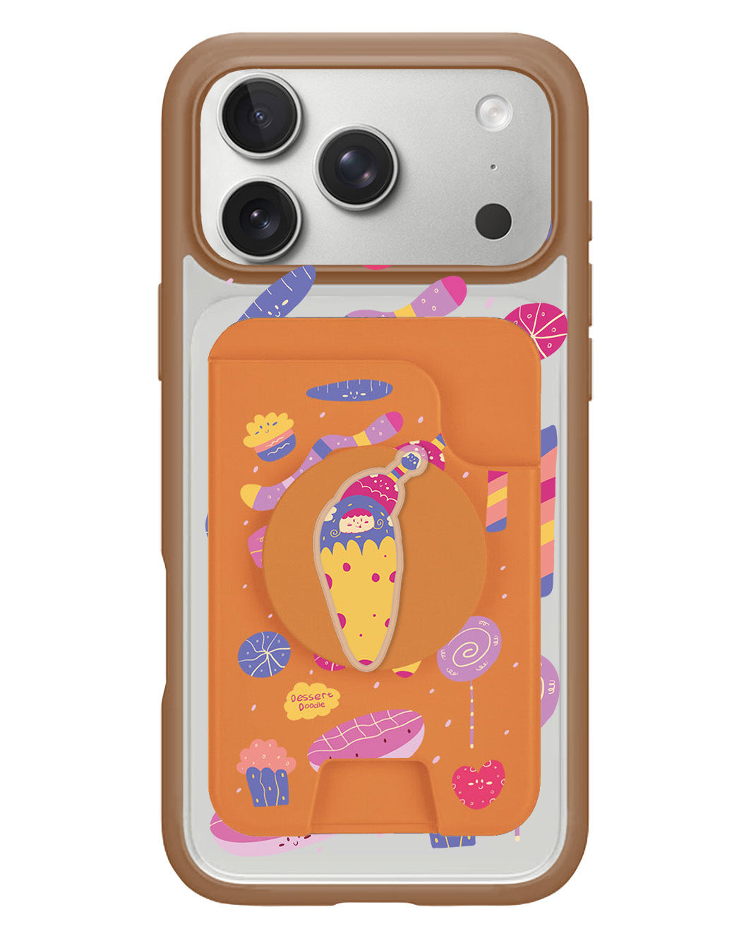 iPhone Magpop Wallet - Dessert Doodle