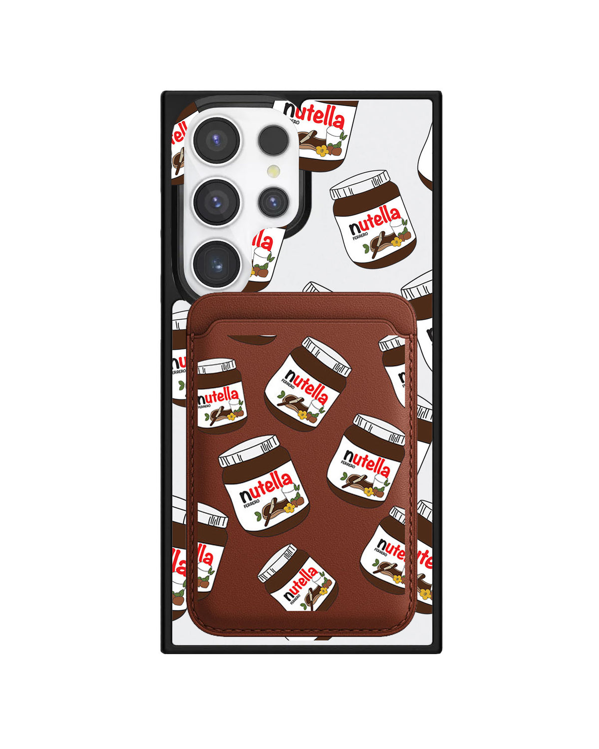 Android Magnetic Wallet Case - Nutella
