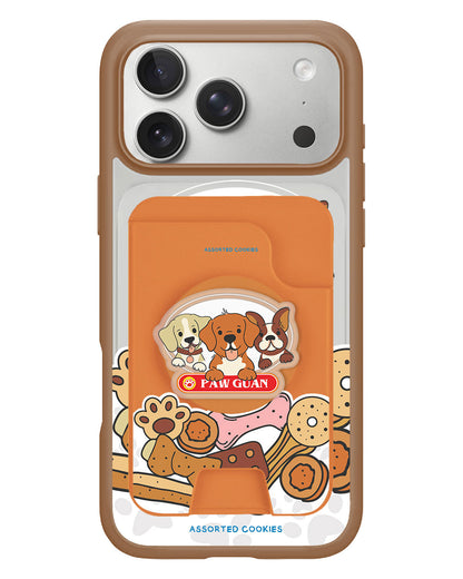 iPhone Magpop Wallet - Pawguan Dog