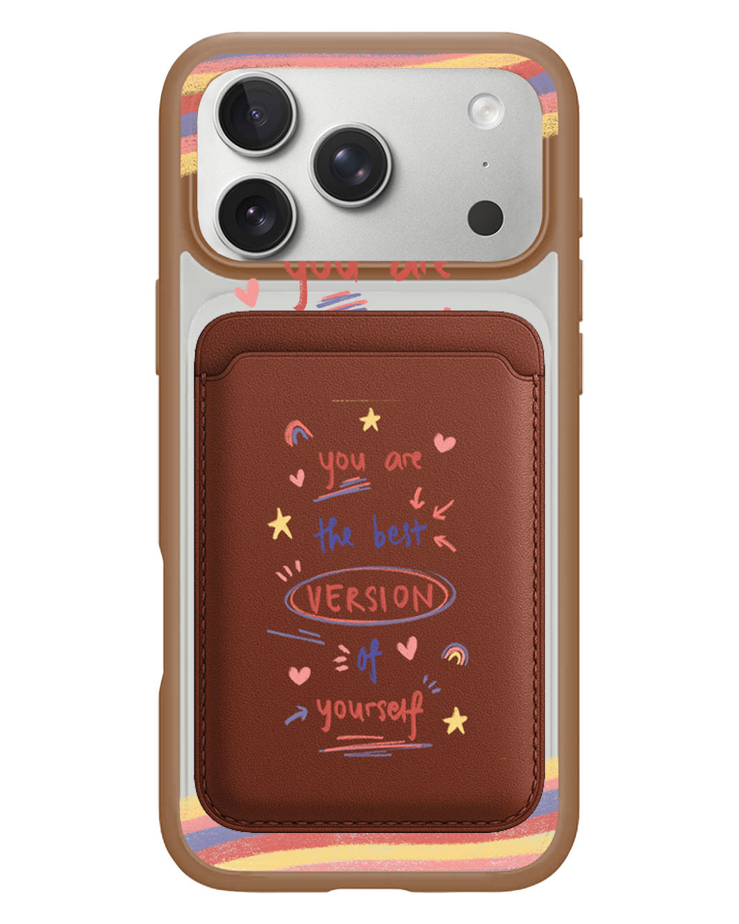 iPhone Magnetic Wallet Case - Love Yourself