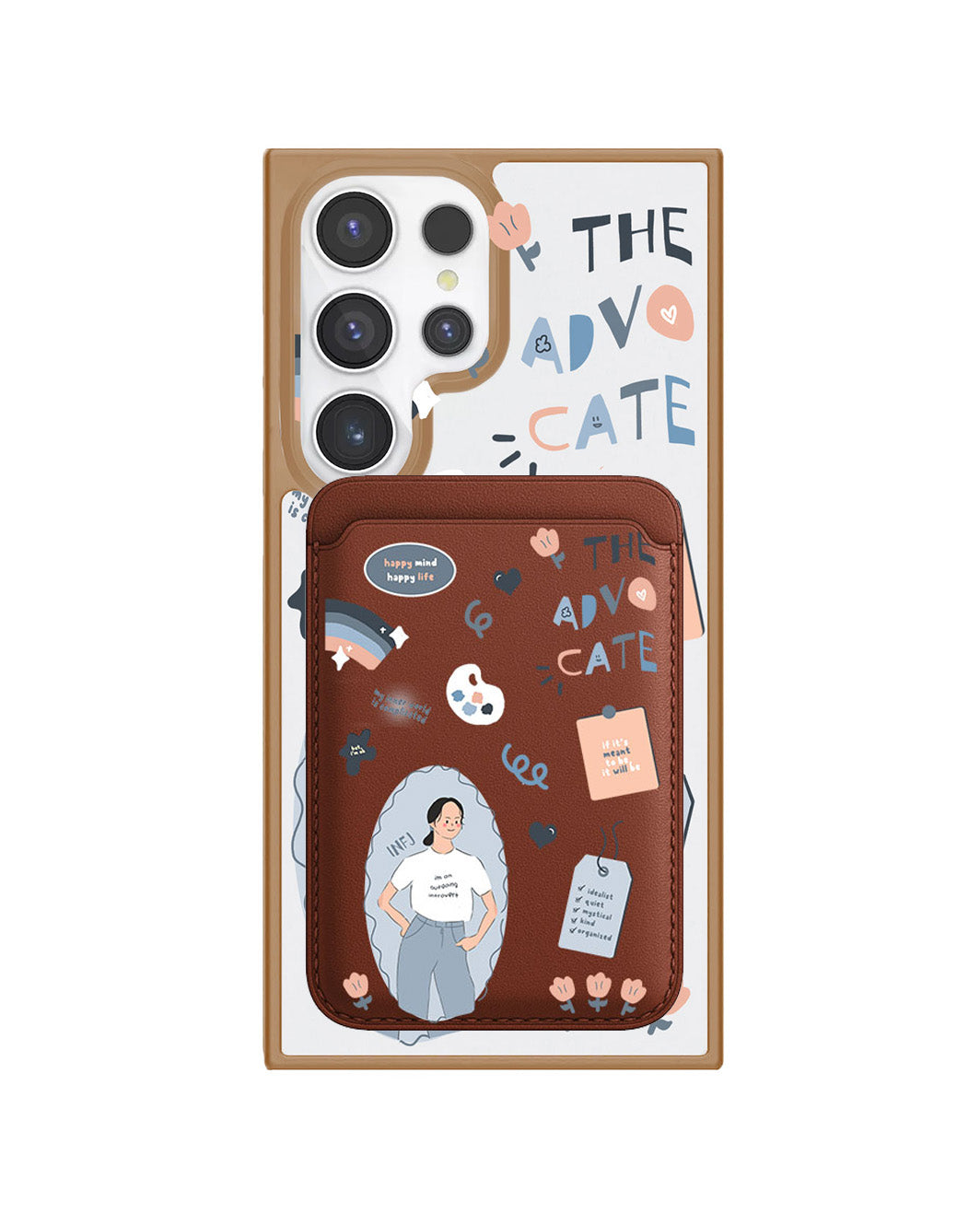 Android Magnetic Wallet Case - INFJ
