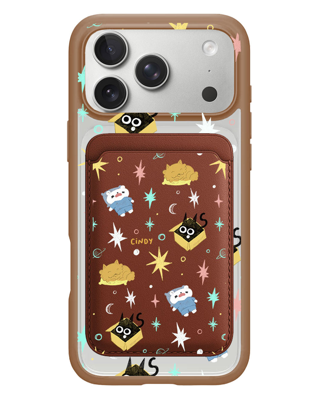 iPhone Magnetic Wallet Case - Nightover