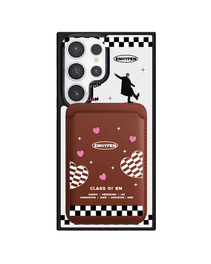 Android Magnetic Wallet Case - Enhyphen Class Of Enhypen