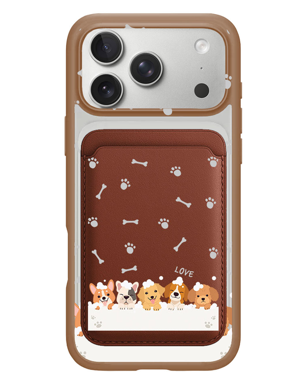 iPhone Magnetic Wallet Case - Ruff Family 2.0