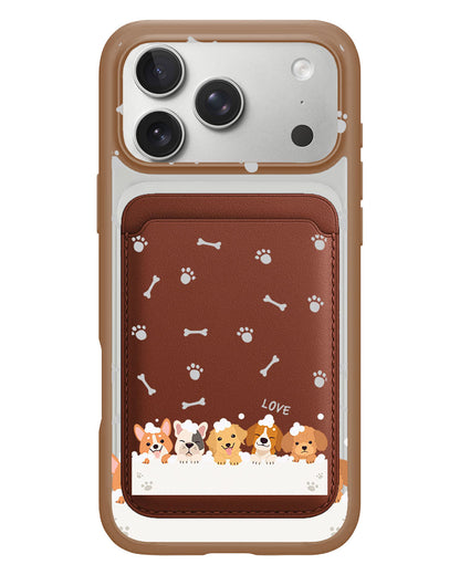 iPhone Magnetic Wallet Case - Ruff Family 2.0
