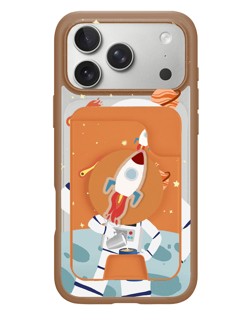 iPhone Magpop Wallet - Baristronaut
