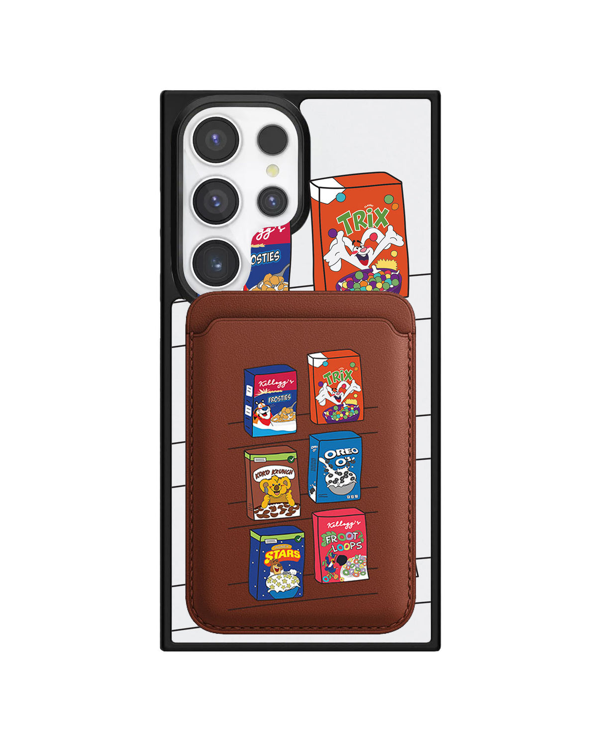 Android Magnetic Wallet Case - Cereal Boxes 1.0