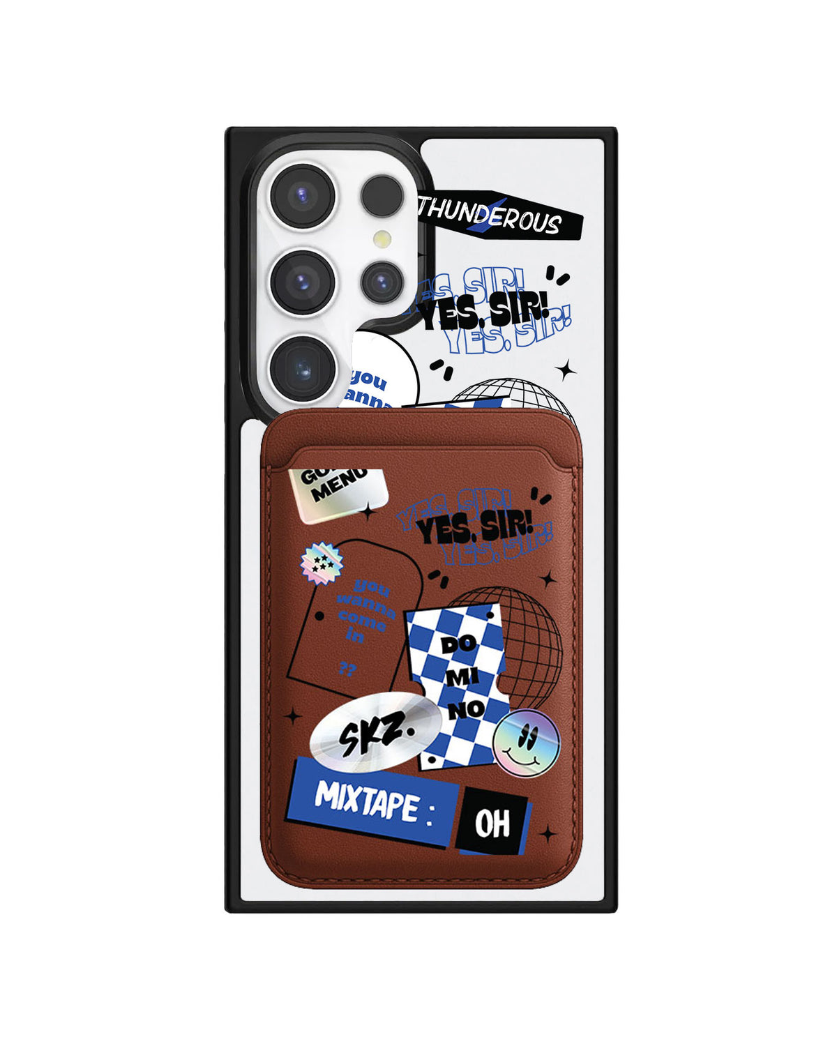 Android Magnetic Wallet Case - SKZ Sticker Pack